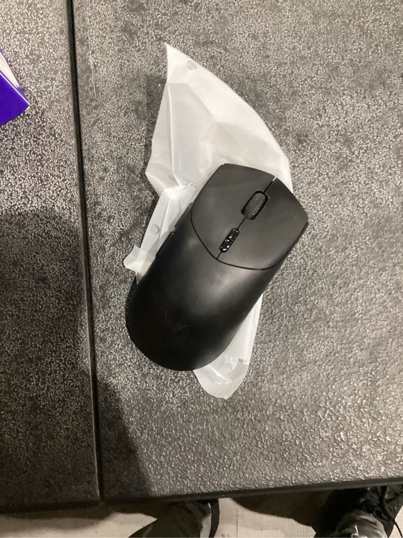 rapoo vt7 max wireless gaming mouse, true 8k wireless polling rate, 53g lightweight, up to 500 hr ba
