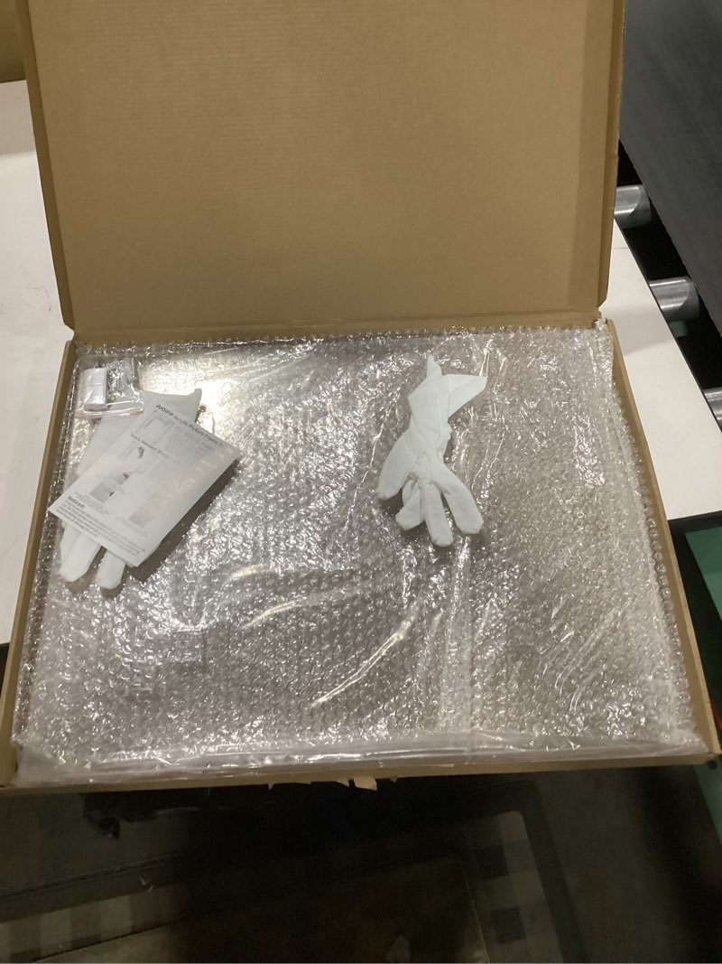 Condition photo showing Good Condition for 16x20 Acrylic Floating Art Frame for Wall Mount, Clear Magnetic Picture Frame for Artwork Display,Certificates Documents Frames for Family,Office,Wedding 16x20"for wall