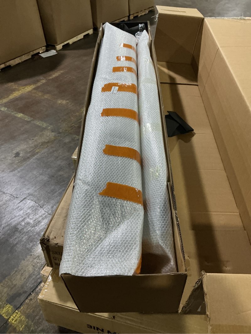 Condition photo showing Good Condition for Running Boards Compatible with 2018-2025 Jeep Wrangler JL 4 Doors, 6" Two-Stairs Side Step Rails Coated Black Carbon Steel Nerf Bars 2018-2024-JL