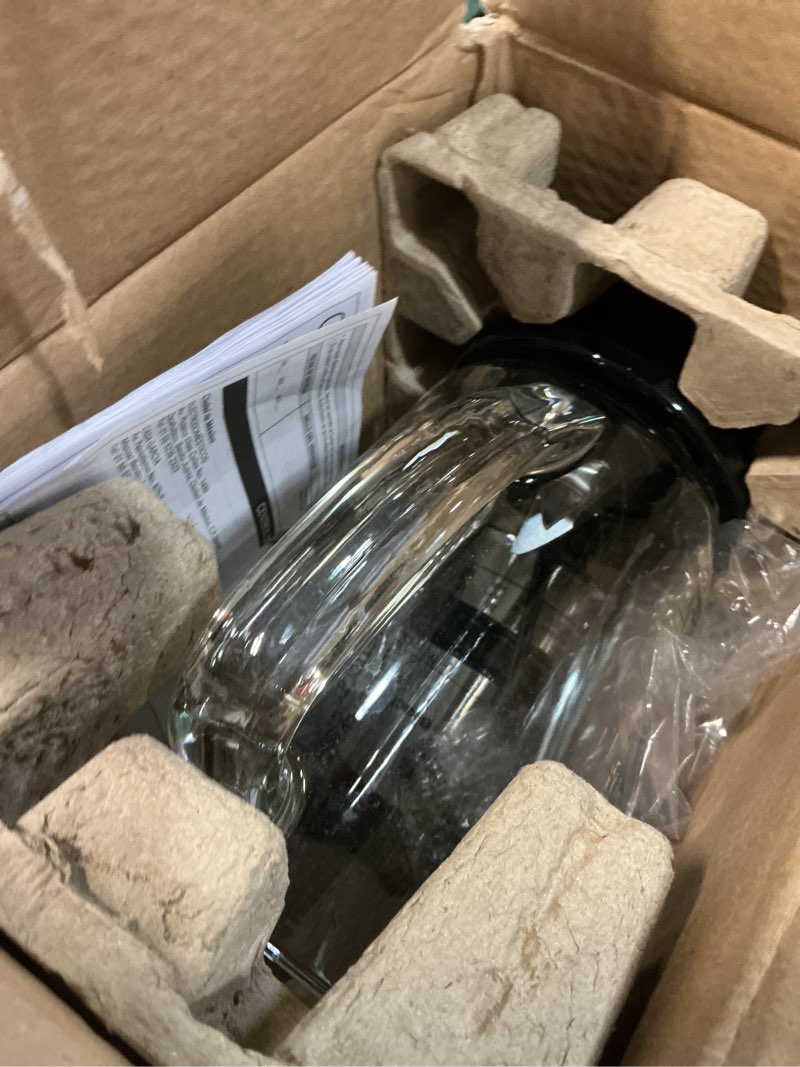 Condition photo showing As Is for Hamilton Beach Power Elite Wave Action Blender For Smoothies, 40 Oz Glass Jar, 12 Functions Including Puree, Crush Ice, 700 Watts - Black (58148A) Black 40 oz. Glass Jar