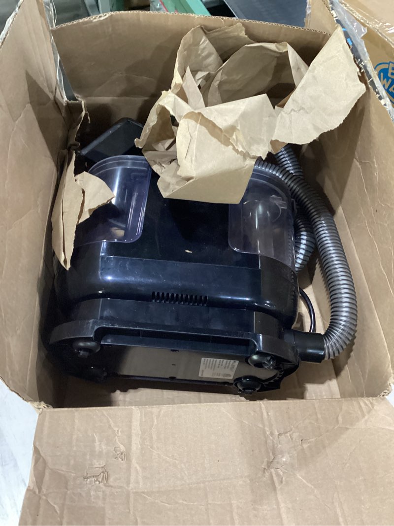 Condition photo showing Good Condition for **similar too** upholstery carpet cleaner, mujerbay ultraheat 12kpa portable spot & stain, move with universal wheels & handle, 1.18-inch deep cleaning machine for couch, stairs, car & pet messes.silvery black