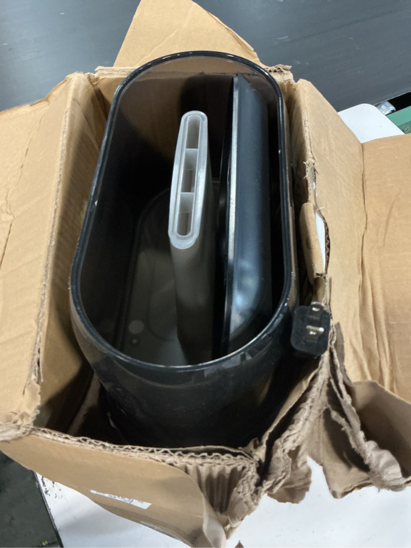 Condition photo showing As Is for dreo smart humidifiers for bedroom, top fill 4l supersized humidifier large room with 28 db, 36h runtime, touch/app/voice control, nightlight, cool mist humidifiers for baby, plants, indoor, black