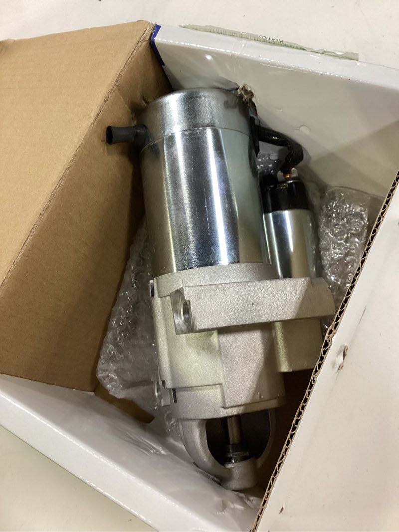 Condition photo showing As Is for Starter Replacement New for 2009-2014 Hyundai Sonata, 2010-2014 Santa Fe Sport, 2012-2014 Kia Optima, 2011-2014 Sorento, L4 2.4L, 361002G100, 361002G100, FS14N1 SVA0019 41012398 41012399 19090N BD19090N