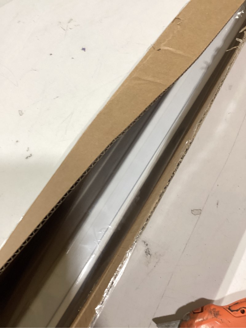 Condition photo showing New/Like New for LazBlinds No Tools No Drill Cordless Cellular Shades, Light Filtering Honeycomb Shades for Home, Thermal Insulation Blinds for Windows, 26.5" W x 72" H, White Light Filtering-white 26.5" W x 72" H