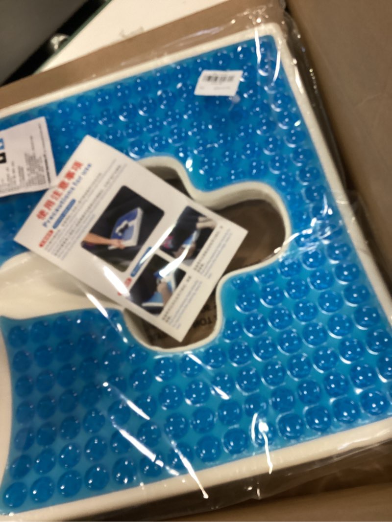 Condition photo showing Good Condition for Pumwoy Anti Bedsore Cushion for Butt,T Shaped Gel & Memory Foam Pillow,Tailbone Pain Relief Seat Cus