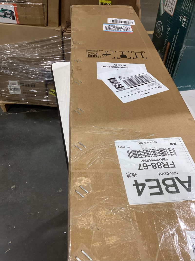 Condition photo showing Good Condition for Floor Mats Compatible with Kenworth T680 T880 W900S / Peterbilt 579 567,Truck Floor Rubber Mats Cargo Liners for Kenworth Accessories All-Weather Guard Heavy Duty Includes 3PCS Set