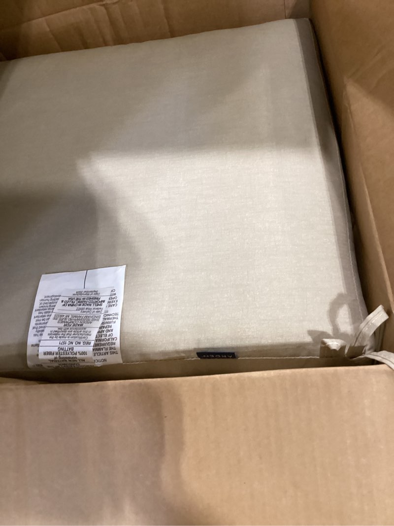 Condition photo showing Good Condition for arden beige outdoor cushion set 24x24