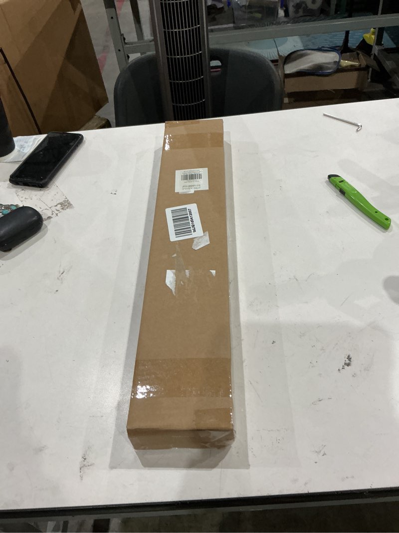 Condition photo showing New/Like New for lazblinds cordless cellular shades for french doors, no drill french door blinds for privacy, light filtering honeycomb shades for front door patio sliding glass door, 1 pack, 22" w x 78" h, grey grey-light filtering 22"w x 78"h