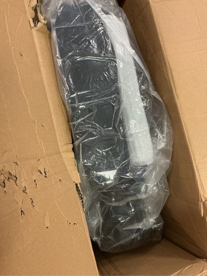 Condition photo showing New/Like New for Drive Medical SSP118FA-SF Silver Sport 1 Folding Transport Wheelchair with Full Arms and Removable Swing-Away Footrest, Black