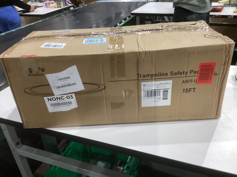 Condition photo showing Good Condition for WOCARKS Trampoline Pad, 10ft 12ft 14ft 15ft 16ft Trampoline Replacement Safety Pad, Waterproof and T