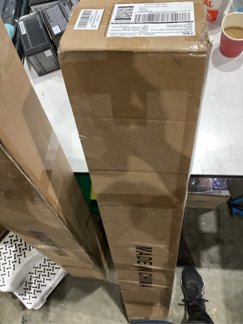 Condition photo showing New/Like New for Gaahing 6 Sets Premade Accent Wall Molding Kit, Pre-Cut Wainscoting Panels, Ready to Assemble Chair Rail Moulding for Interior Decoration 6 Frames, Style 2 White