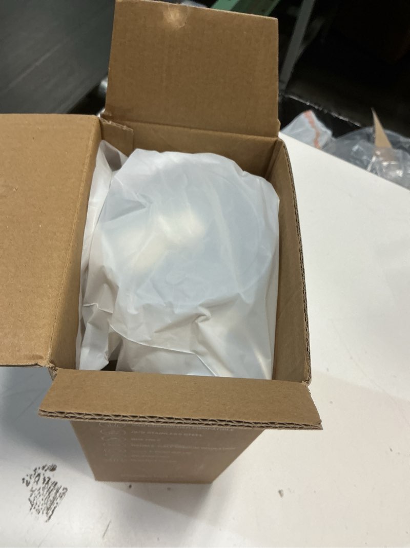 Condition photo showing New/Like New for for travel & gym – never drink from a moldy lid again: 40oz hygienic tumbler, 100% leakproof lid & removable foldable spout. reinforced base, fits cup holders - cream cream 40 ounces