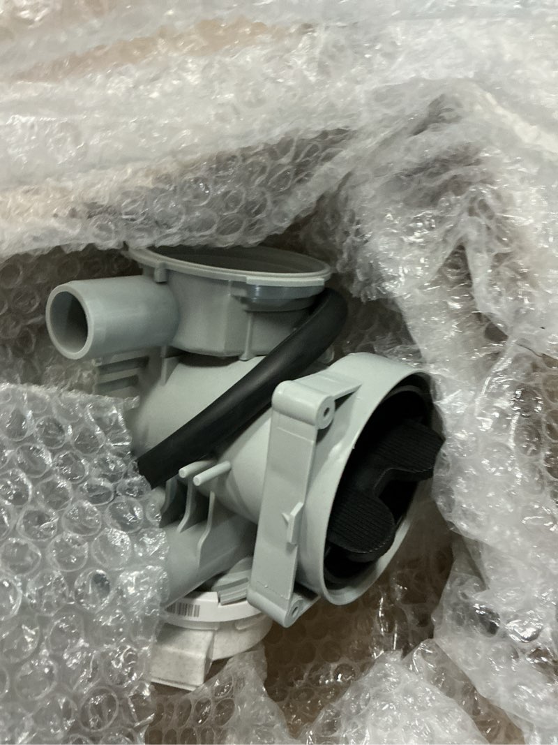 Condition photo showing Good Condition for new aha75693425 washer drain pump assembly compatible for lg washer wm3700hva/00 wm3700hwa/03 wm3400cw/00 replacement ap6978815/ps12750085/eap12750085
