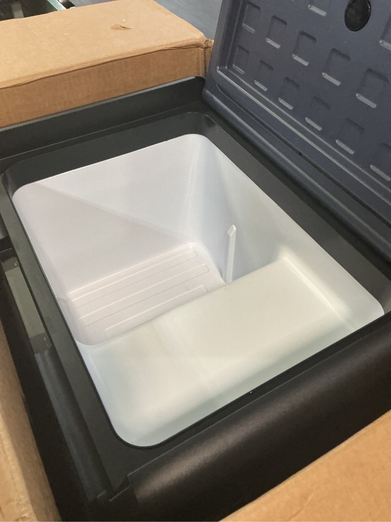 Condition photo showing Good Condition for bodega 12 volt car refrigerator – 16qt portable? low noise, fast cooling with led display, multiple charging options, energy-efficient for road trips & outdoor adventures 16quart
