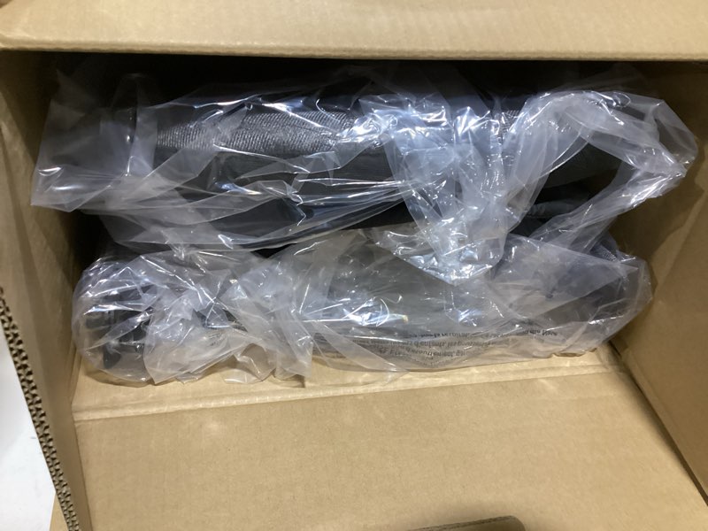 Condition photo showing Good Condition for UPPAbaby RumbleSeat V3 Second Lower Seat - Compatible with Vista V2 and Vista V3 - All-Weather Seat + Magnetic Buckle – Adapters Included - Greyson (Charcoal Mélange/Carbon Frame/Saddle Leather)
