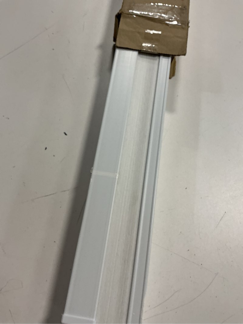 Condition photo showing Good Condition for chrisdowa cordless zebra blinds for windows, dual layer free-stop light filtering window roller shades, pull down privacy zebra shades for home, office, bedroom, door (20" w x 72" h, white) 20"w x 72"h white