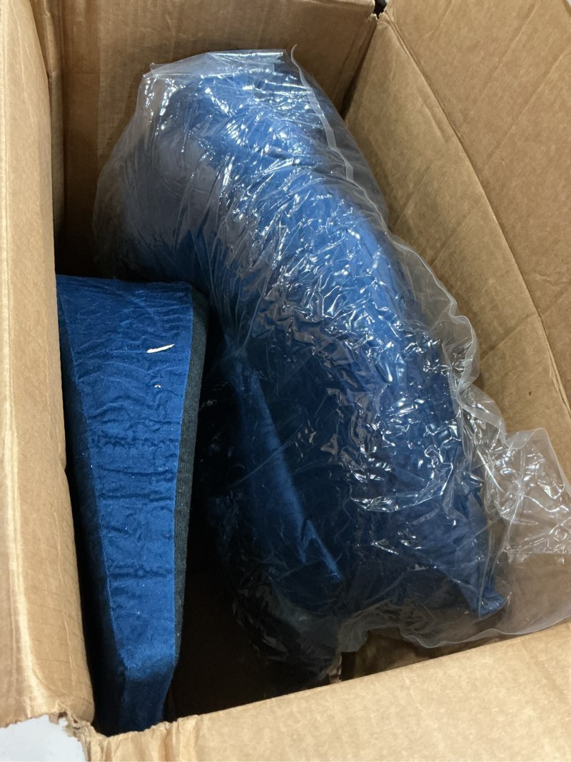 Condition photo showing Good Condition for face down pillow after eye surgery - prone face down massage pillows headrest for bed - vitrectomy recovery equipment, blue