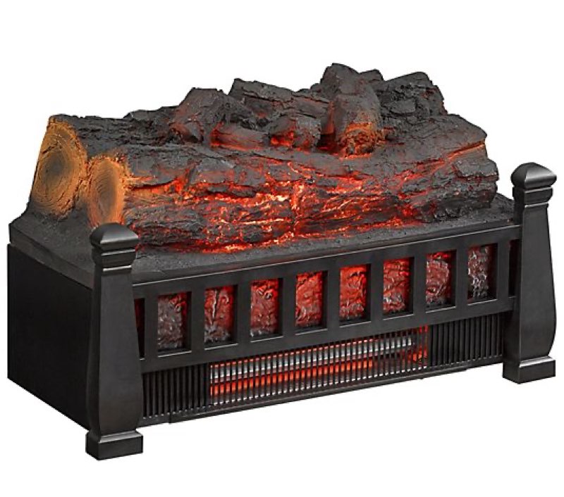 Duraflame Infrared Pine Log Insert Heater with Crackle Sound