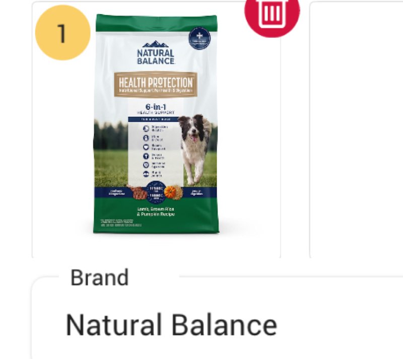 Natural Balance Health Protection Whole Body Health Easy on Digestion with Lamb, Brown Rice & Pumpkin Dry Dog Food, 24 lbs.(BB: 13 /2026)