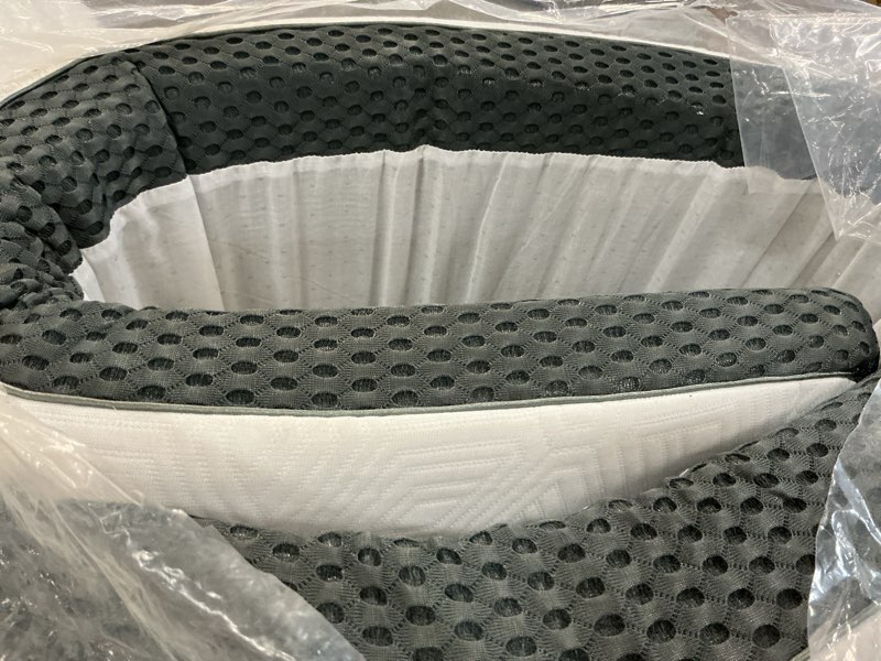 Condition photo showing Good Condition for Glendan Firm Mattress Topper Full: 3 Inch High Density Foam for Back Pain - Extra Breathable Support Bed Topper - Bamboo Washable Cover with Anti-Slip Straps - CertiPUR-US Oeko-Tex Certified 75x54