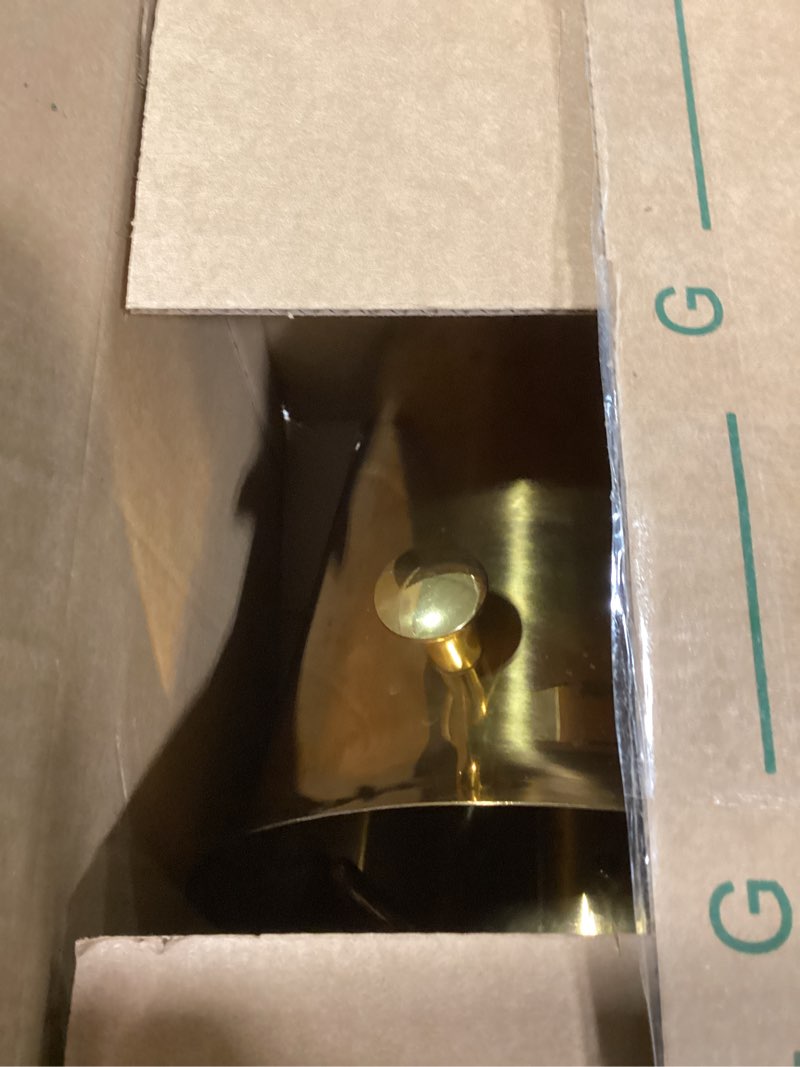 Condition photo showing Good Condition for 5 Liter Outdoor Gold Ice Bucket with Scoop, Stainless Steel Ice Bucket, Cocktail Bar Wine Party Beverage Cooler, Champagne Bucket?Home Bar Accessory - (Gold)