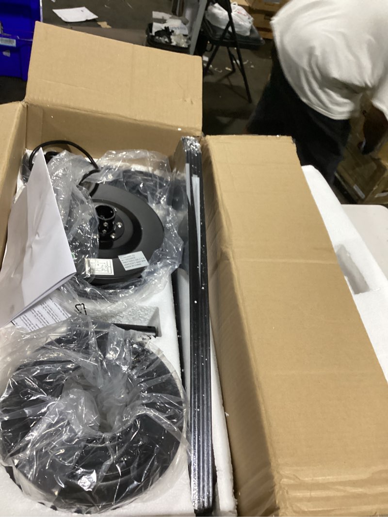Condition photo showing Good Condition for 52" outdoor ceiling fans with lights and remote control,ip65 wet rated waterproof ceiling fan with 6-speed dc motor, farmhouse gazebo fan for porch patios pavilion?black?