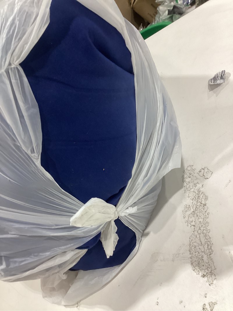 Condition photo showing Good Condition for Love's cabin Full Comforter Set Dark Blue, 7 Pieces Full Bed in a Bag, All Season Bedding Sets with 1 Comforter, 1 Flat Sheet, 1 Fitted Sheet, 2 Pillowcase and 2 Pillow Sham Full Dark Blue