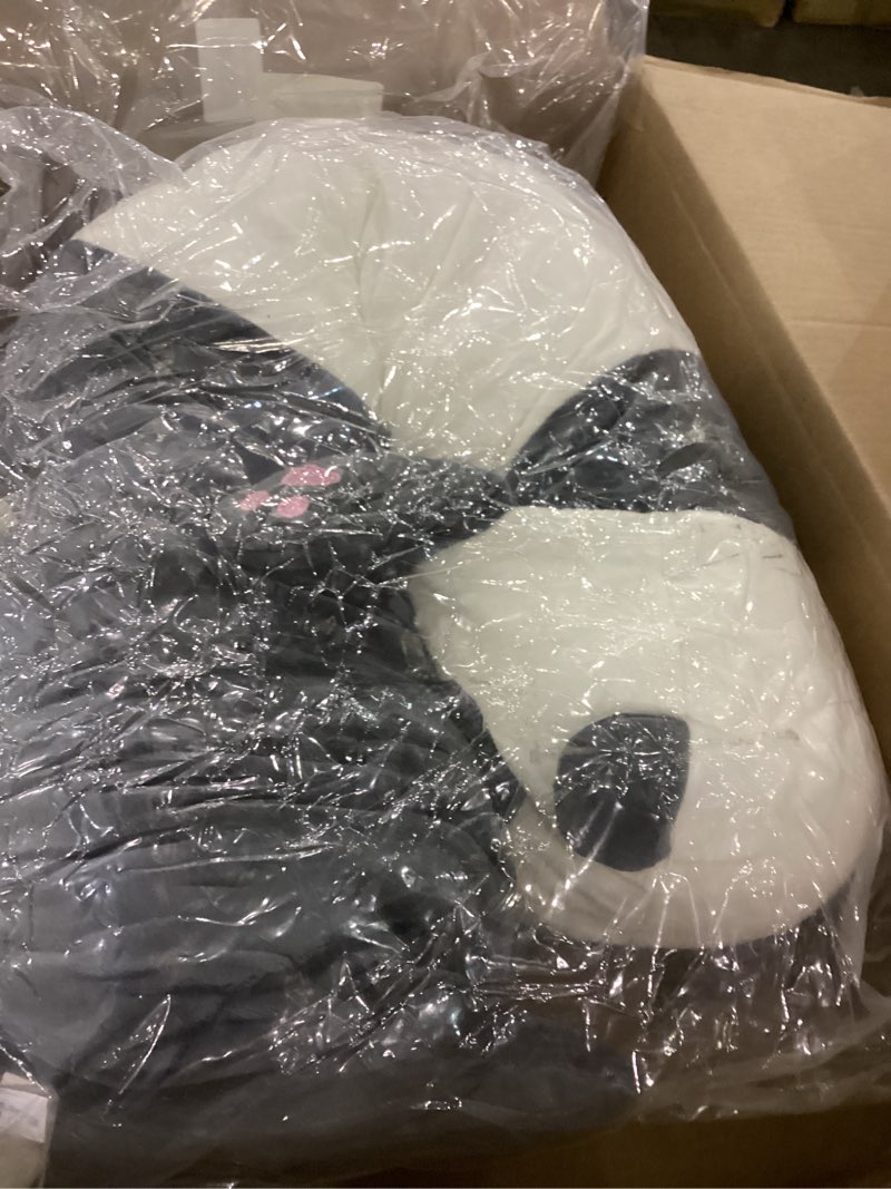 Condition photo showing Good Condition for Panda Plush Body Throw Pillow, 43.3" Long Stuffed Animal Pillow, Kawaii Soft Panda Plush Toy for Kids Children Xmas Birthday Gifts Panda 43.3 Inch