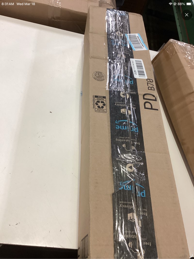 Condition photo showing Good Condition for Expandable Closet Rod for Wire Shelf Hanging Clothes Adjustable Heavy Duty Closet Hanging Rod Extender Heavy Duty Hanger Bar Metal Poles for Wardrobes Hanger, 1 Pack (24-41 Inch,Silver) 24-41 Inch Silver