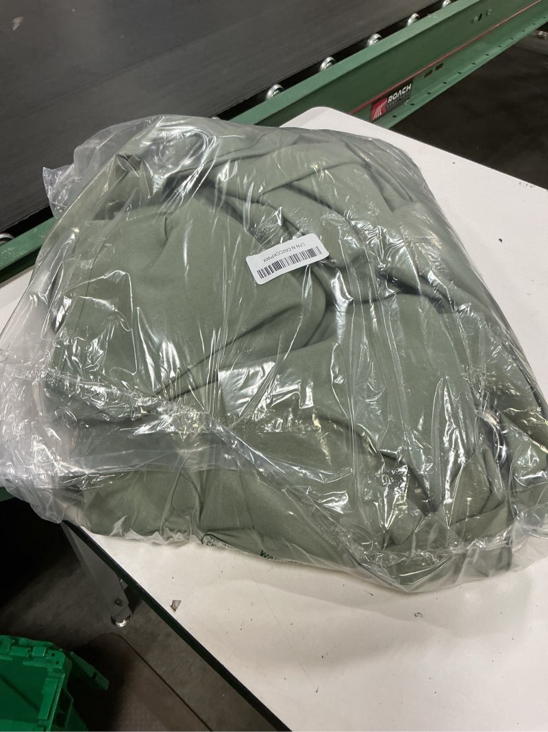 Condition photo showing Good Condition for patio curtains outdoor waterproof - 6 panels privacy weatherproof outside curtains with grommets for pergola, gazebo, porch, cabana, balcony, 54 x 95 inch, sage green sage green 54"w x 95"l (pack of 6)