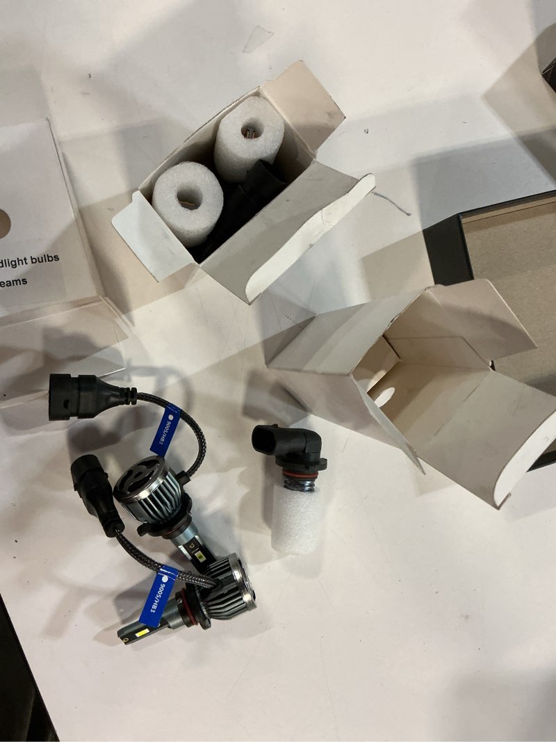 Condition photo showing Good Condition for Fit For Dodge Ram 1500 2500 3500 With Projector 2016-2018 Light Bulbs, 9005 High Beam Low Beam + 9145 Fog Light Bulb, 6-Pack