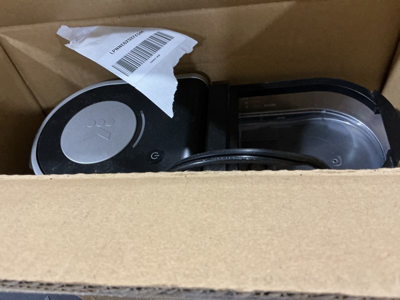 Condition photo showing As Is for keurig k-café barista bar single serve coffee maker, with 3 brew sizes, hot and cold coffee capabilities, 2oz coffee shot button, black (renewed)