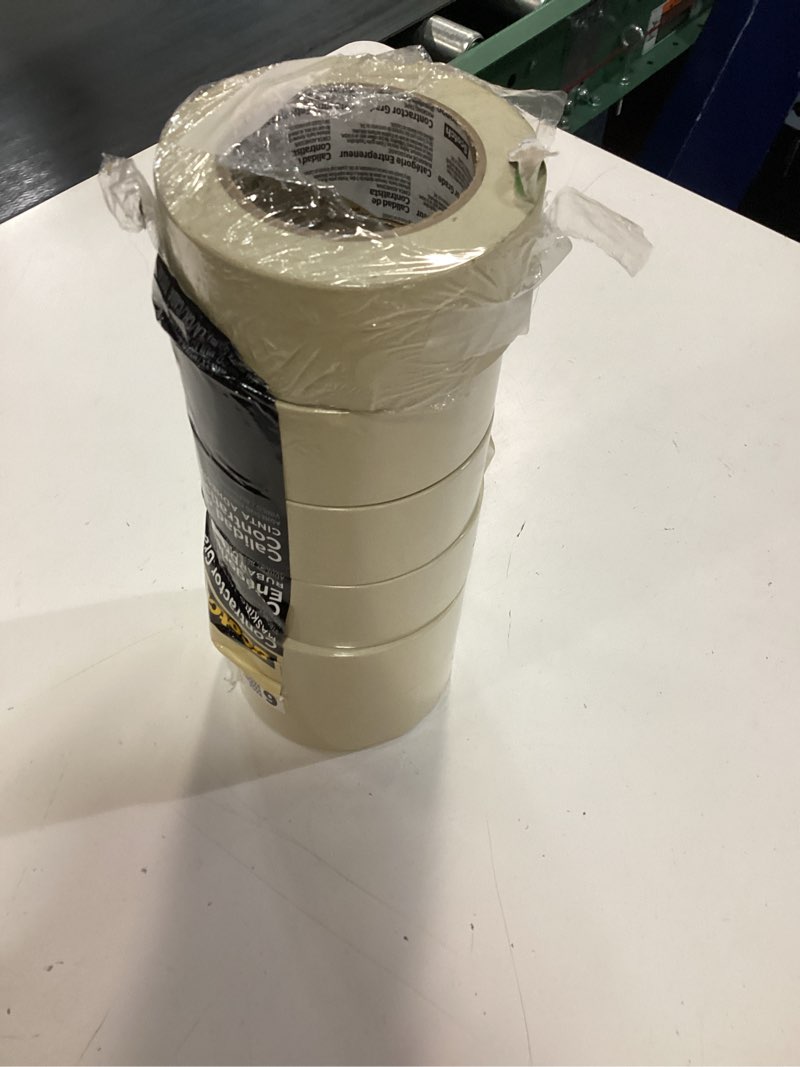Condition photo showing Good Condition for scotch 1.88 in. w x 60 yd l tan high strength masking tape 6 pk