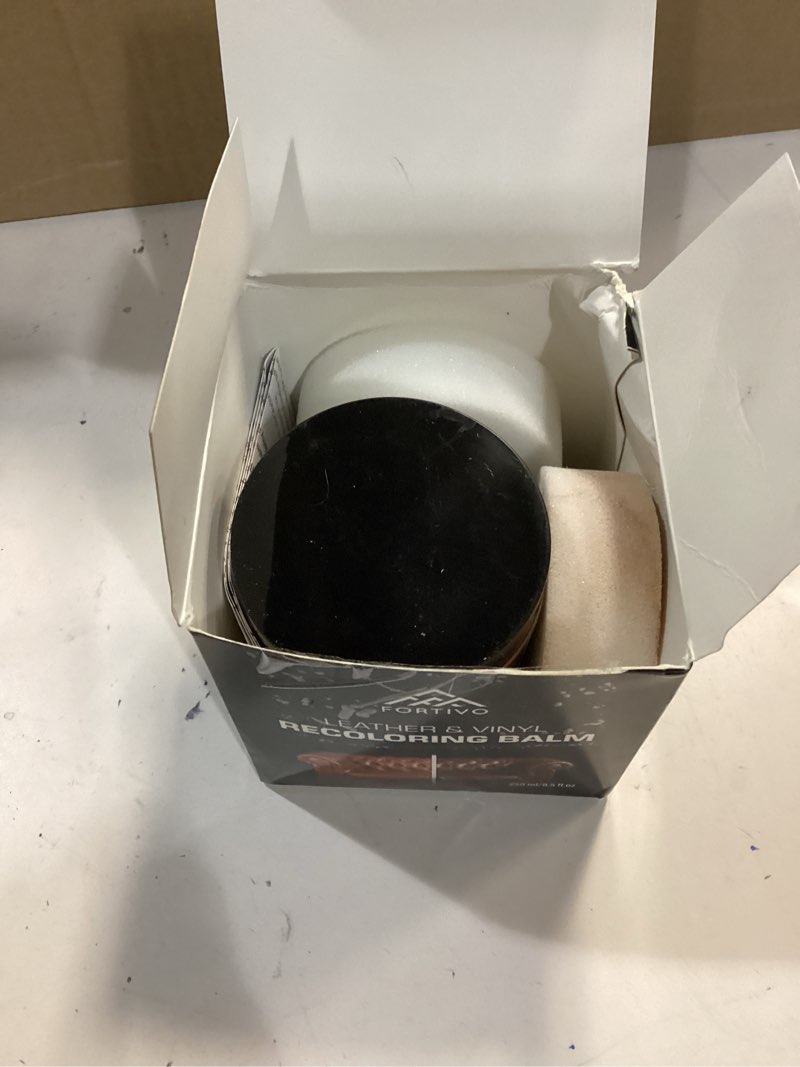 Condition photo showing Good Condition for Leather Recoloring Balm, Color Restorer, Scratch Remover, Couch Paint and Repair, Leather Balm for Couches Medium Brown