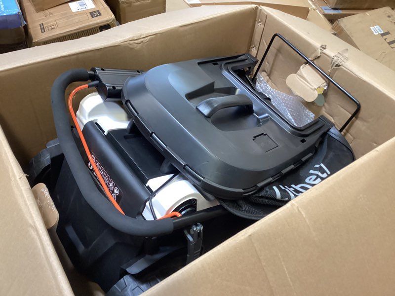 Greenworks 40V 19" Brushless (Push) Cordless Lawn Mower, 4.0Ah Battery and Charger