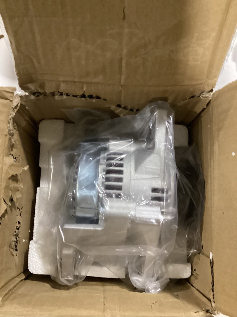 Condition photo showing As Is for ieqfue 12v 55a new alternator 1449954 144-9954 or-9700 compatible with caterpillar 216 226 228 232 902 906