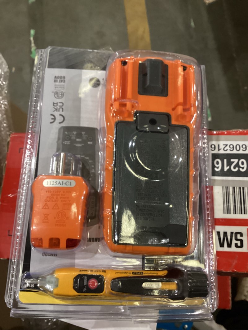 Condition photo showing Good Condition for klein tools 69149p digital multimeter  noncontact voltage tester and electrical outlet test kit