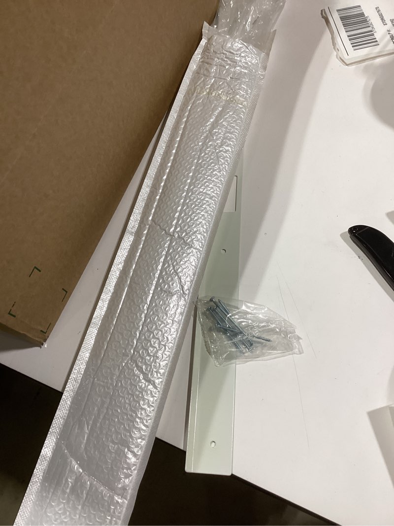 Condition photo showing Good Condition for 24" Interior Door Jamb Repair Kit for Interior Doors?Extended Door Strike Plate Reinforcement Plate for Interior Door Deadbolt, Fit Any Interior Door Jamb Door Frame (White)