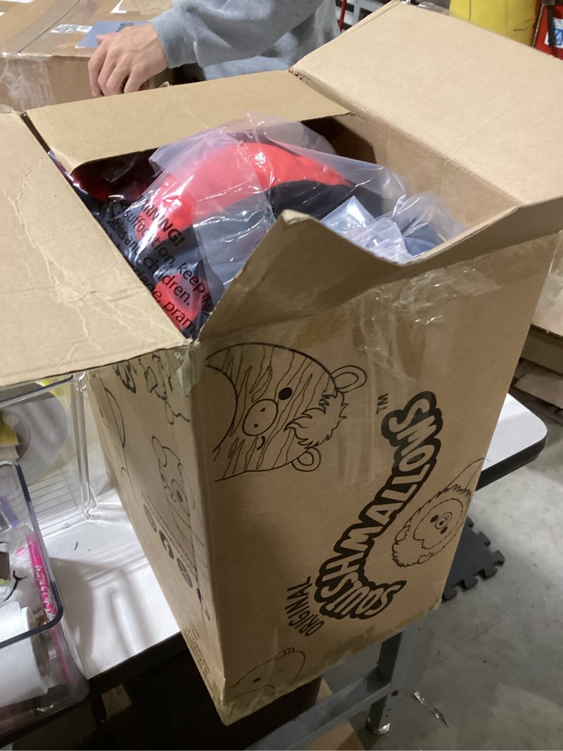 Condition photo showing New/Like New for Squishmallows Original 14in “Sonic The Hedgehog” Shadow Holding Green Emerald Plush (Large) Shadow 14-inch