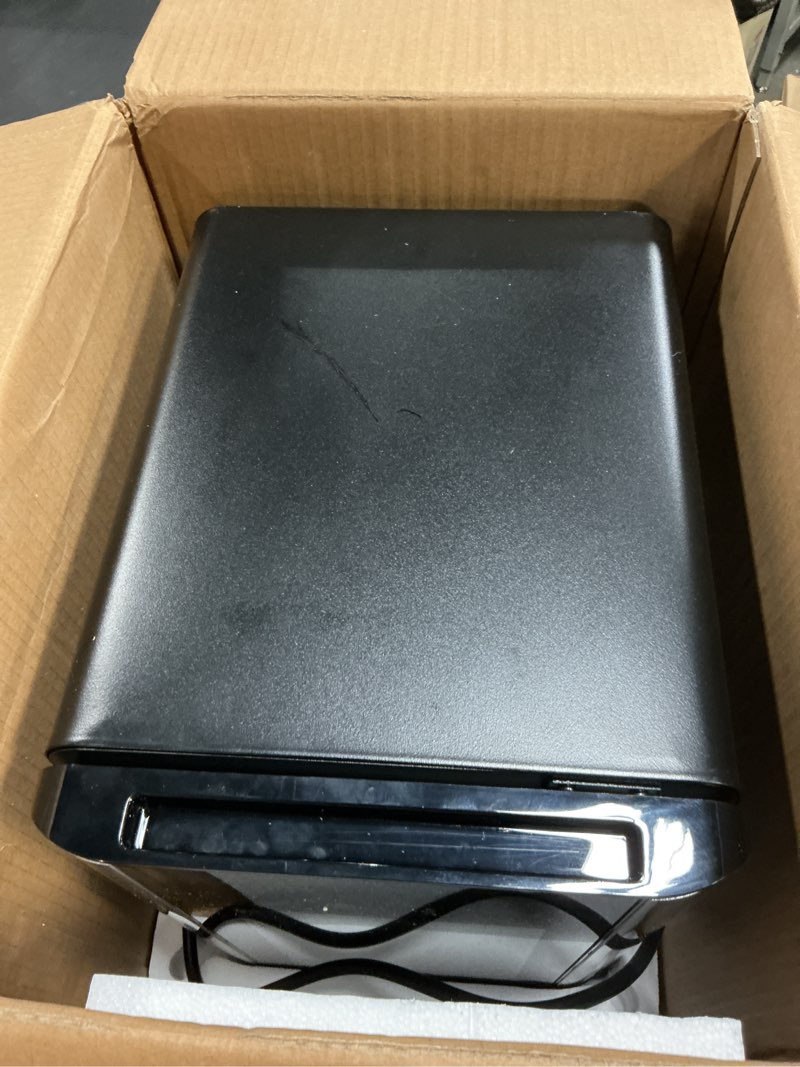 Condition photo showing Good Condition for KingChii 8L Electric Cigar Humidors with Temperature Control System, Cigar Cabinet with Spanish Cedar Wood Shelves & Hygrometer, Father's Day Gift for Men (2 Layers 80 Capacity) 8L Black & Silver