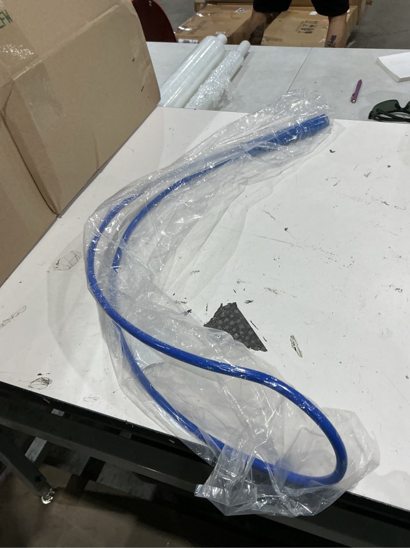 Condition photo showing Good Condition for pool central emergency aluminum lifeline hook for swimming pools and spas 41" - blue