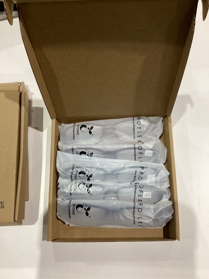 Condition photo showing New/Like New for PROFLEX SpareSpecs Reading Glasses (value 5 pack) - lightweight, impact resistant, scratch resistant, bendy, flexible, anti-slip, unisex (mens + womens) (Oval; BLK, GRY, BRN, RED, BLU; +1.5) Black, Grey, Brown, Red, Blue 1.5 Diopters