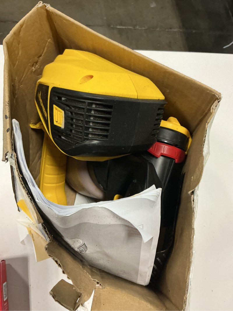 Condition photo showing As Is for wagner control spray qx5 corded electric handheld hvlp paint sprayer (compatible with stains)