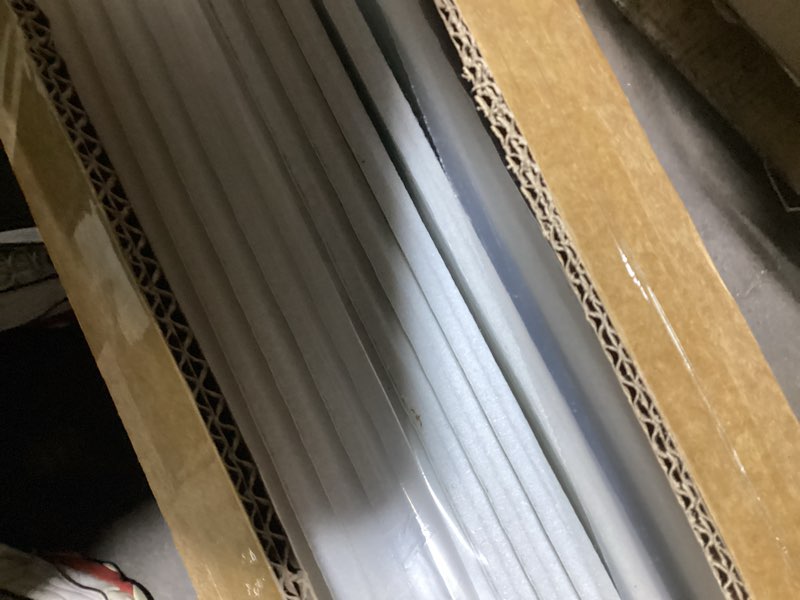 Condition photo showing New/Like New for 10 Packs Acoustic Panels,Large 47" X 24" X 0.38" Soundproof Wall Panels,Self-adhesive Sound Absorbing Dampening Panel,Sound Proof Panels for Walls Home Studio and Office(White)