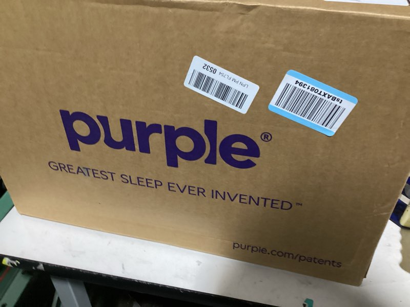 Condition photo showing Good Condition for purple harmony pillow – talalay latex foam cooling pillow for combo or side sleepers, 360º hex gelflex grid for no-pressure support and luxurious weightless feel - standard, medium feel, tall height standard – tall