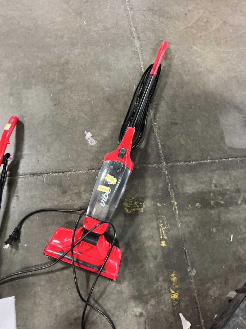 Condition photo showing As Is for vibe 3-in-1 bagless lightweight corded stick vacuum cleaner