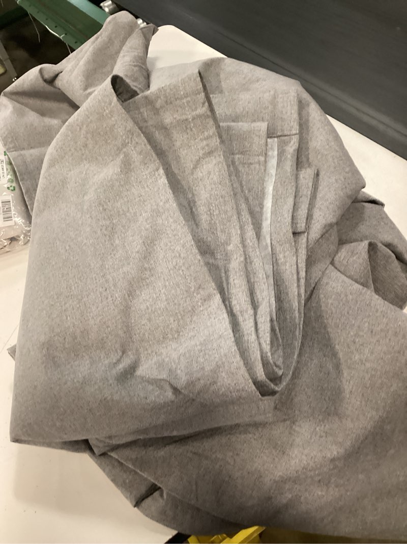 Condition photo showing Good Condition for sun zero hampshire velvet noise reducing thermal extreme total blackout back tab curtain panel, 50" x 84", gray