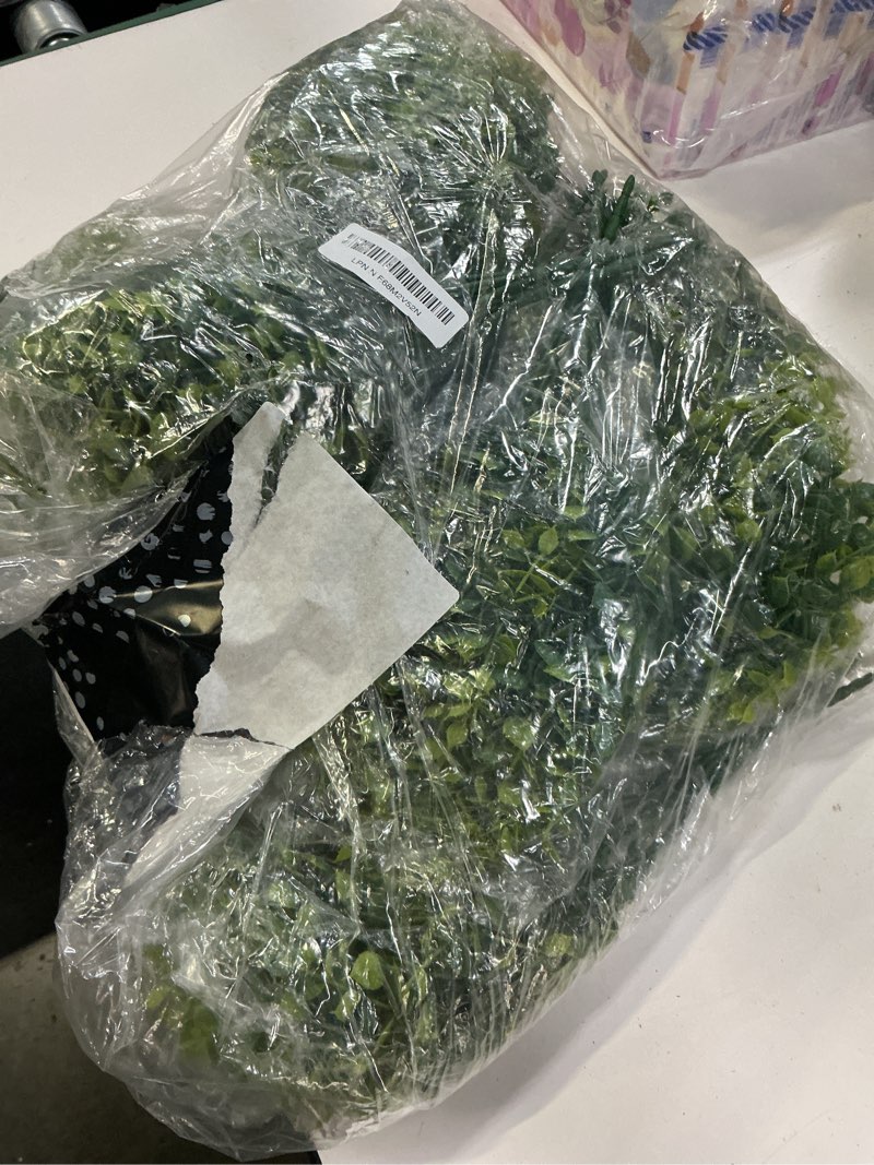 Condition photo showing Good Condition for yastouay artificial flowers for outdoors uv resistant, 22 bundles green realistic fake outdoor flowers fake plants, faux flowers for outdoor planters front porch garden window box farmhouse decor green 22 bundles