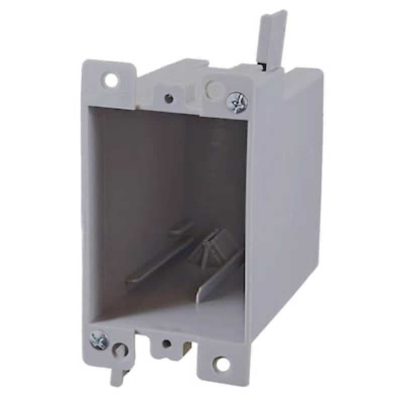 CANTEX 1 -Gang PVC Old work Switch/Outlet Electrical Box