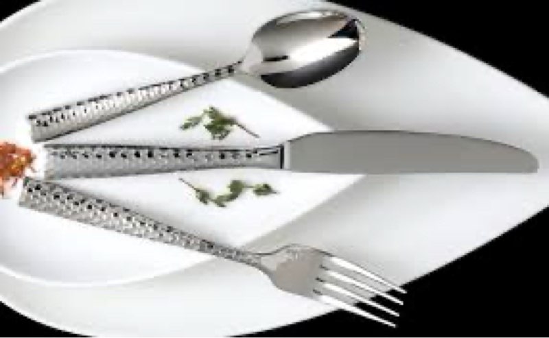 Fortessa Lucca 18/10 Stainless Steel Flatware, 20 Piece Place Setting, Service for 4 ( incomplete 